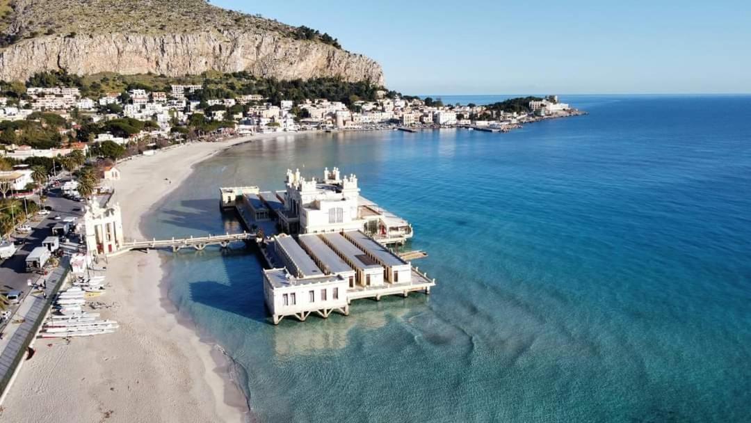 Mondello Manick Mare Apartment Палермо Екстериор снимка